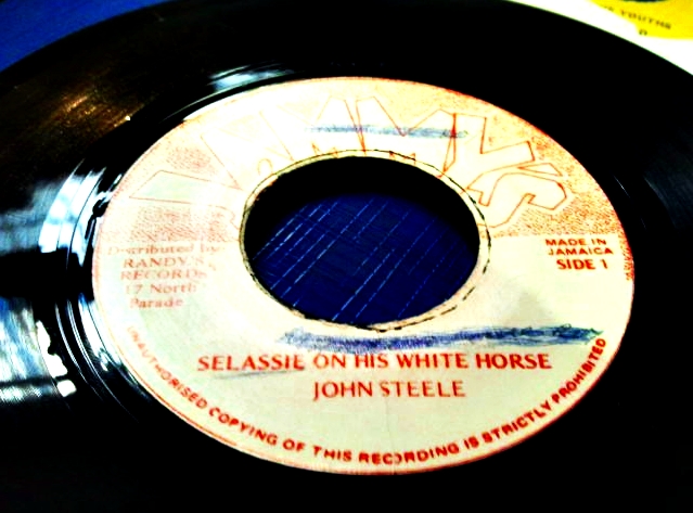 英7” John Steele Selassie On His White Horse / Dub Jammys /00048 Jammys-7