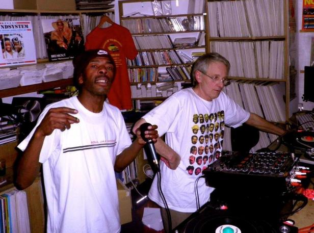 Barrow and Oxman at the SoulJazz Book Launch