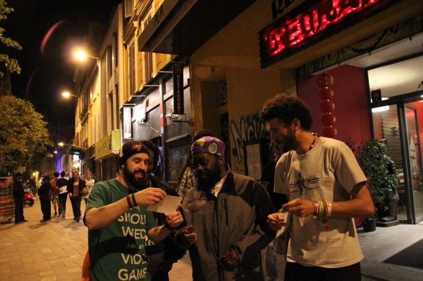 Aston An The Wailers Band with my friend Wahid Raubi