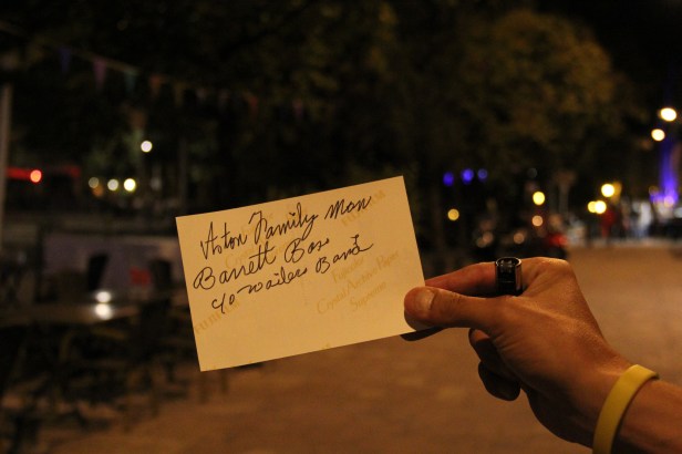 Aston Family Man Barret Hand signed Autograph - Photo : Fred Reggaelover P. 2013