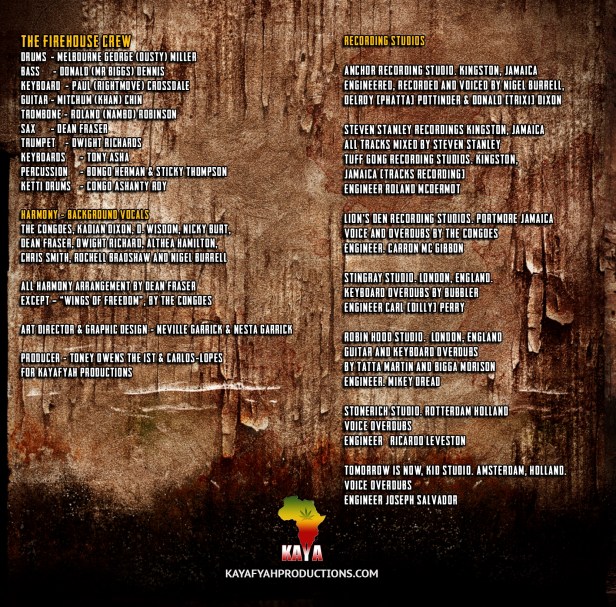 rocky ways cd credits