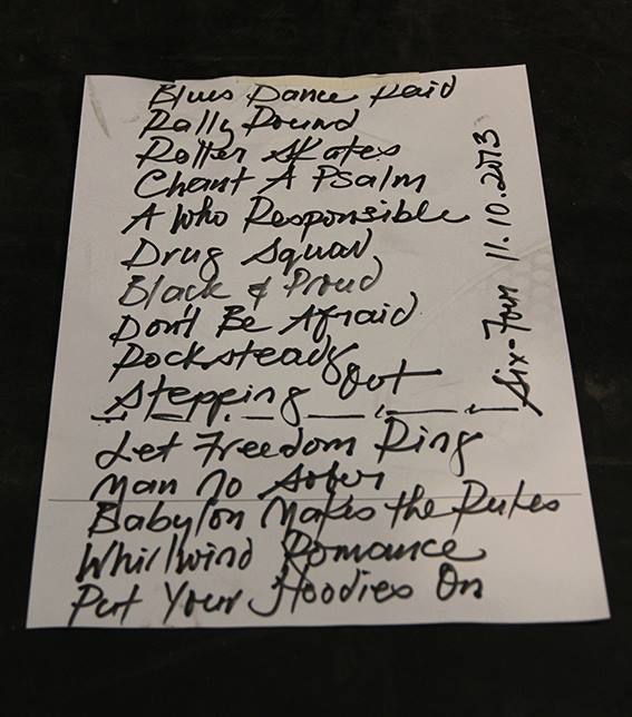 Setlist - Photo :  Espace Culturel André Malraux