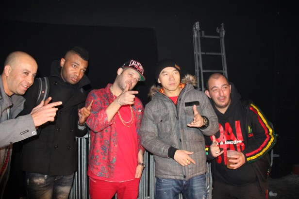The Mighy Crown backstage  in Marseille , with Mourad & Olive - Photo : Fred reGGaeLover P. 2013