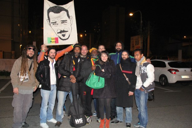 Bronco , Clotilde And Stargate Band, In Rehearsals - photo : Fred reGGaeLover P. 2013