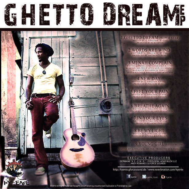 KY-Enie EP back cover