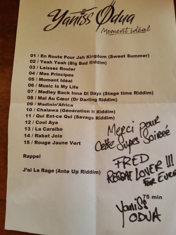 Yaniss Odua & Artikal Band, Live L'Escale Aubagne - Photo : Fred reGGaeLover 2014