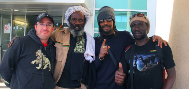 Likle Mystic & Ziggy Blacks arrival at airport with Hakim & Adrien - Photo Fred reGGaeLover 2014