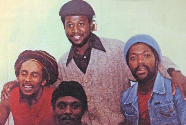 David Madden (r) w/ Bob Marley