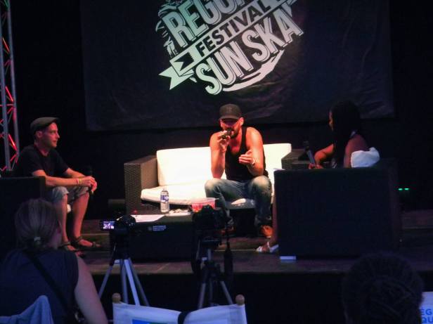 gentleman, reggae sun ska 2013 , press meeting