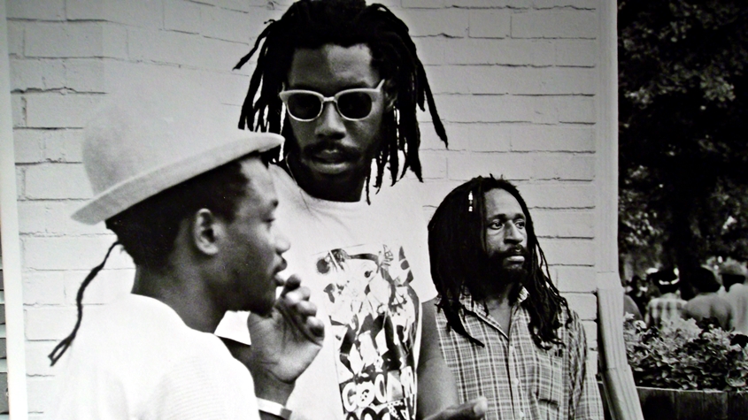 Briscoe (center) and Dyce (left)