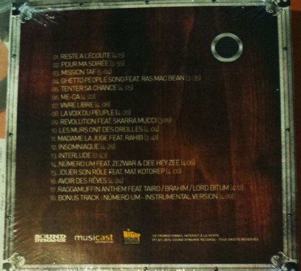 sound dysound dynamik - reste a l'ecoute front covernamik - reste a l'ecoute back cover