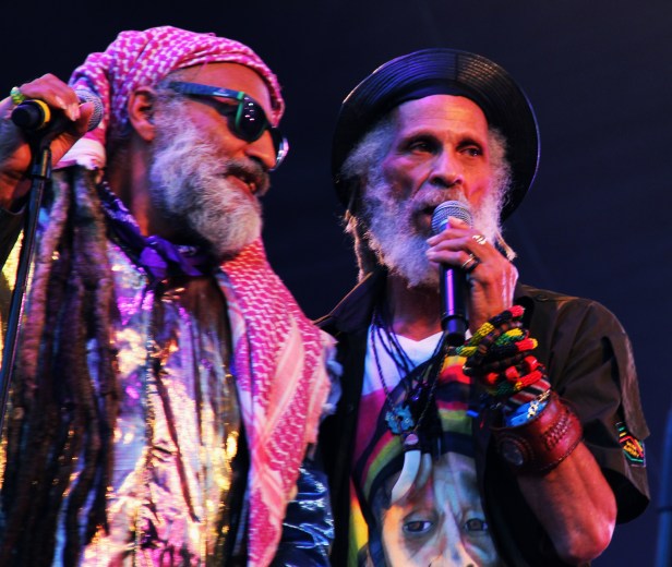 Rzee Jackson &  Cedric Myton , Live Garance Reggae Festival 2014 - Photo Fred reGGaeLover 2014