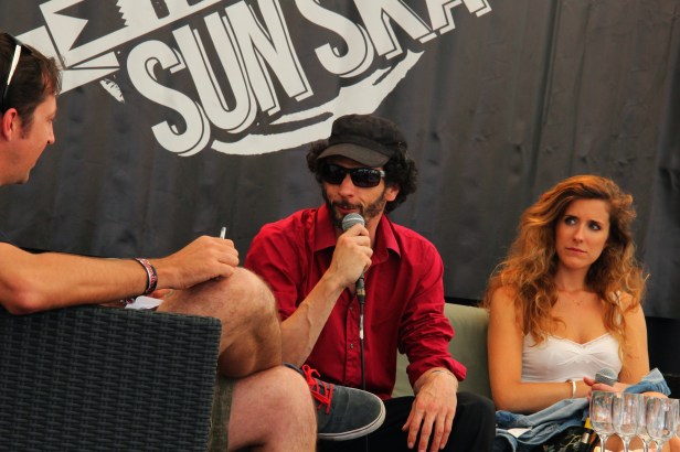 Train's Tone ,  Press Meeting   Reggae Sun Ska 2014 - Photo : Fred reGGaeLover 2014
