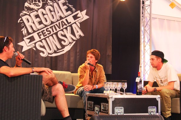 Naaman & Fatlabs, Press Meeting   Reggae Sun Ska 2014 - Photo : Fred reGGaeLover 2014