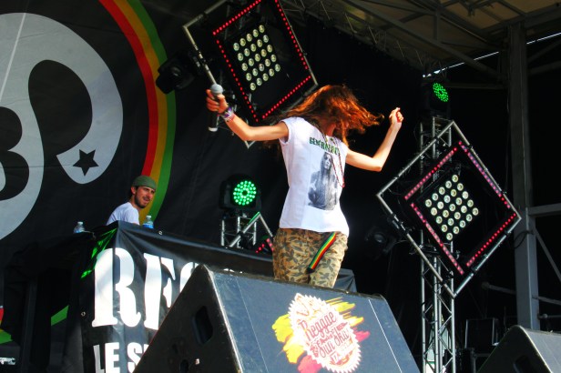 Leah Rosier , Live  Reggae Sun Ska 2014 - Photo : Fred reGGaeLover 2014