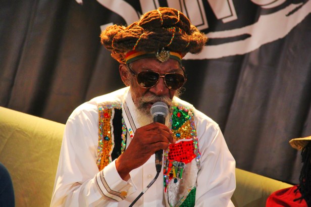 Bunny Wailer , Press Meeting at Reggae Sun Ska 2014- Photo Fred reGGaeLover 2014