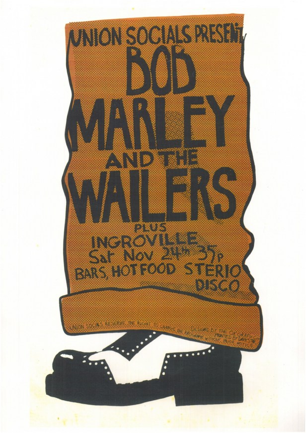 The Wailers, Manchester Polytechnic, November 24, 1973