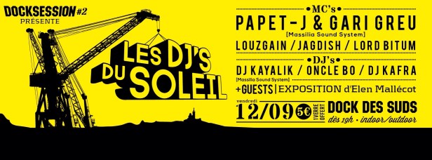 les djs du soleil flyer