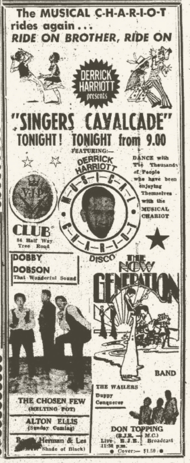 1970-10-17 Advert - Kingston Gleaner