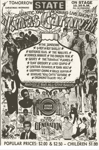 1970-12-25 Morning Xmas Carnival, State Theater, Kingston, Jamaica