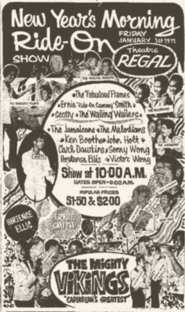 1971-01-01 New Year Morning Ride On Show, Regal Theater, Kingston