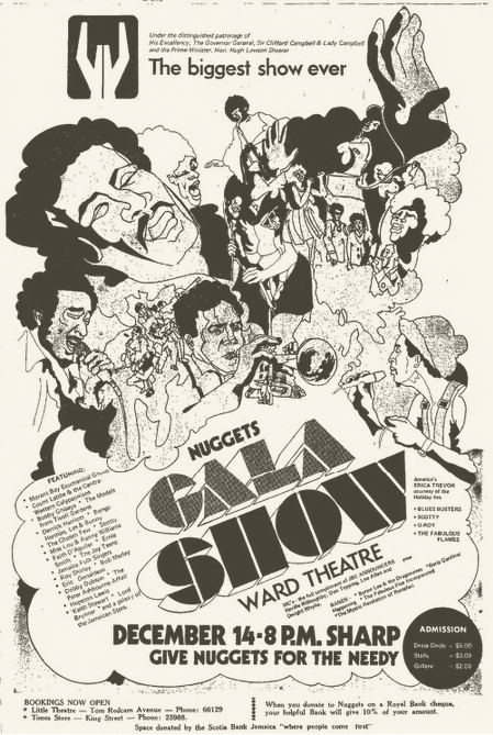 1971-12-14 Nuggets For The Needy Grand Gala, Ward Theater, Kingston , Jamaica