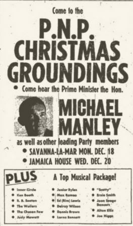 1972-12-18 PNP Christmas Groundings, Savanna La Mar, Jamaica