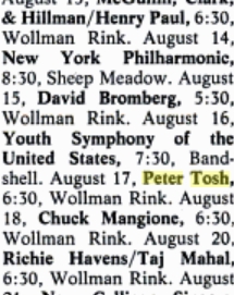 Advert Published inside the New York Magazine , July 1979