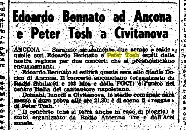 1980-07-13 article for civitanova concert