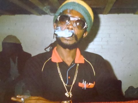 Peter Tosh , Backstage Amsterdam 1981 - Photo By Gert Jan Bekenkamp