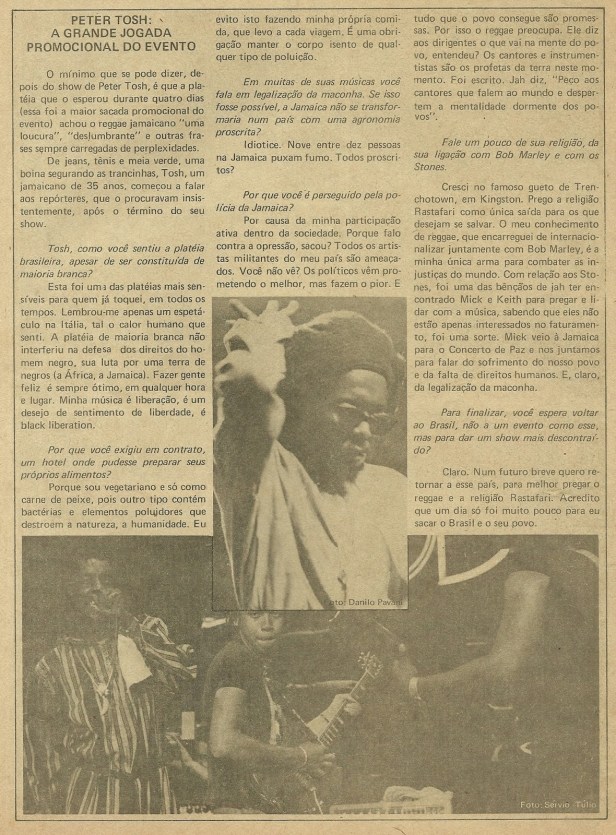 Review inside  Música 1980