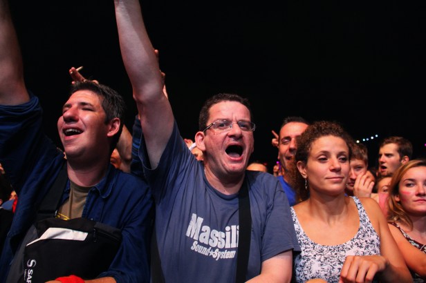 Tonton , he travelled 1000 km to be at the concert - Photo : Fred reGGaeLover 2014