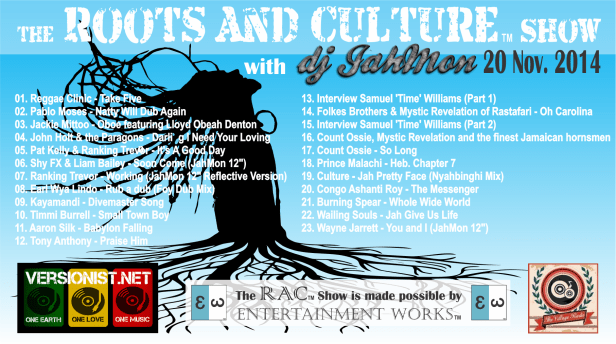 Jahmon 'The Roots And Culture Show'