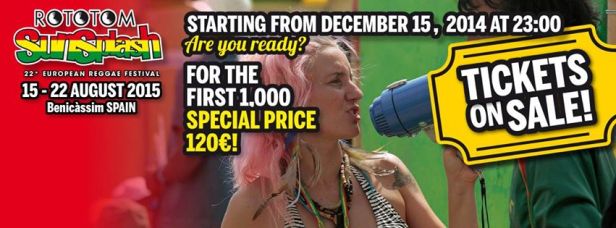 Rototom Sunsplash Xmas Sales