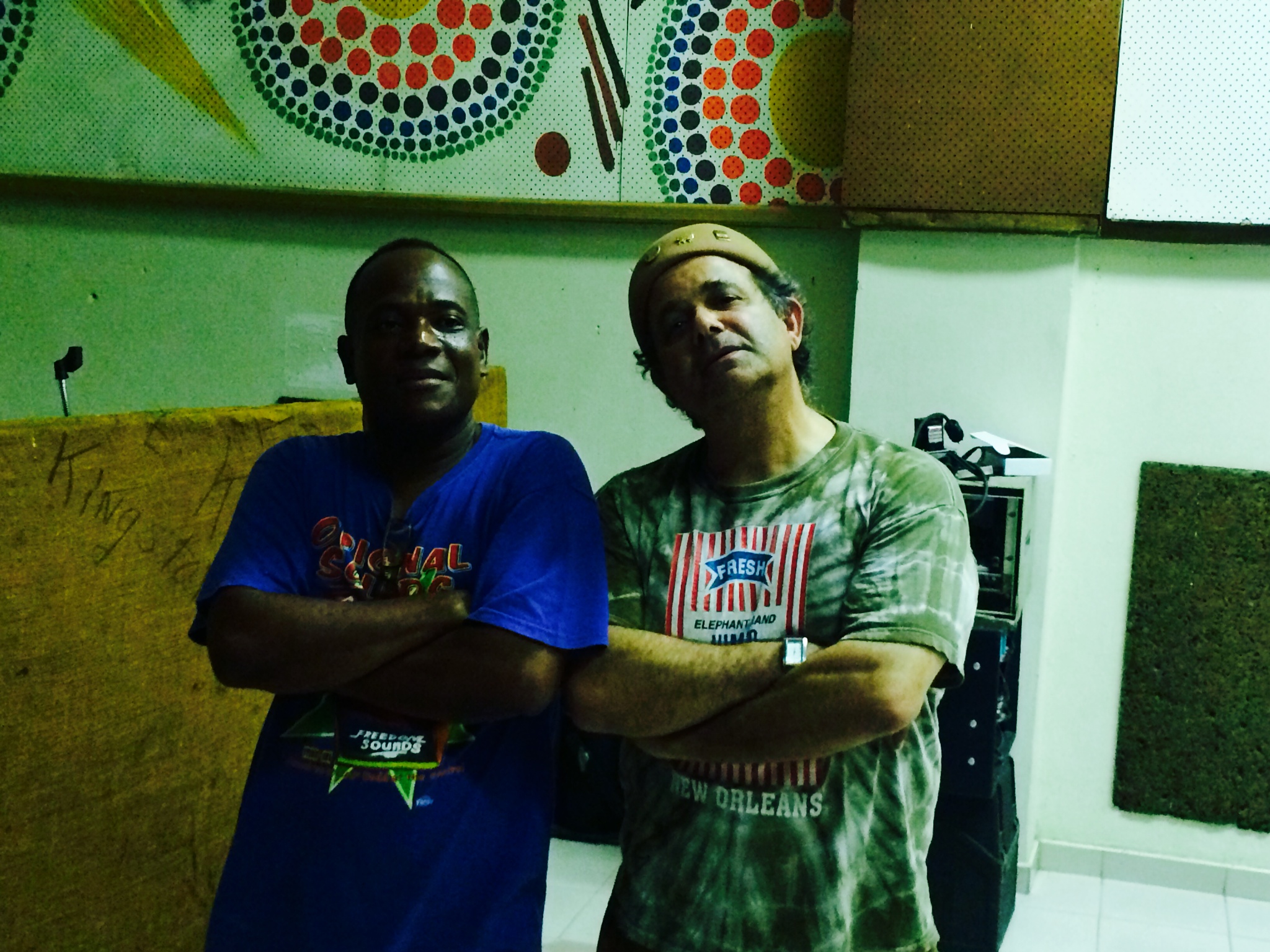 Courtney Dodd (l) and Doctor Dread (r)