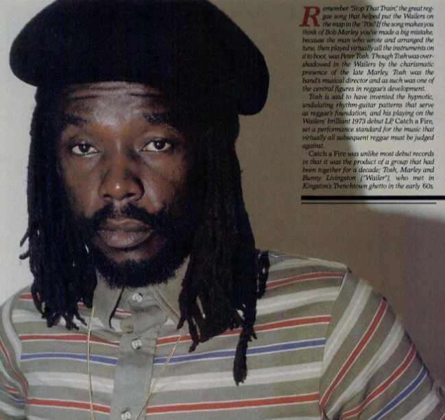 Peter Tosh Wanted Dread and Alive Tour 1981 – LEGENDARY REGGAE
